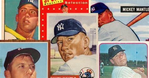 Mickey Mantle Baseball Cards: Complete Visual Guide to the Mick's Best