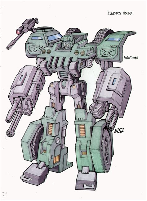 Transformers 4 Concept Art Hound