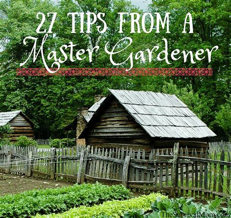 Master Gardener Advice for Your Best Garden Yet! - Survival Mom | Master gardener, Organic ...