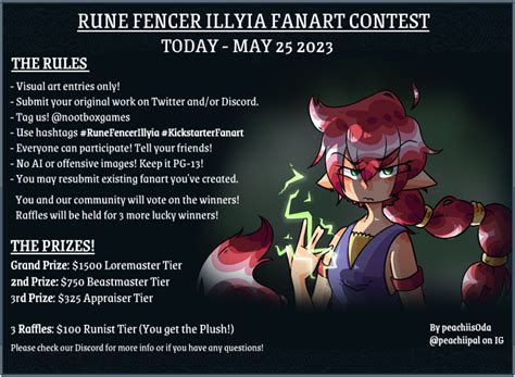 Rune Fencer Illyia - LIVE ON KICKSTARTER NOW on Twitter: "The Rune Fencer Illyia fanart contest ...