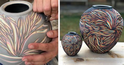 Artist Shares a Mesmerizing Peek into His Ceramic Carving Process
