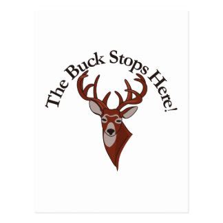 The Buck Stops Here Gifts on Zazzle