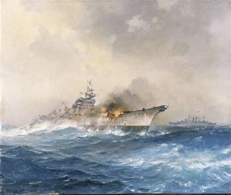 The Sinking of the 'Bismarck', 27 May 1941 | Royal Museums Greenwich