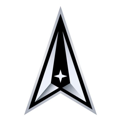 Premium Vector | Vector logo of the United States Space Force USSF