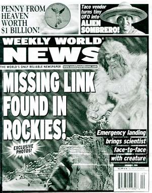 Five Classic Weekly World News Covers - Weekly World News