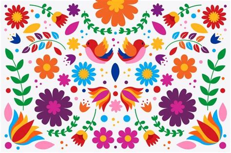 Folk Art Flowers, Flower Art, Abstract Wallpaper, Colorful Wallpaper, Mandala Design, Mandala ...