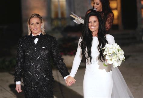 Inside the Miami Wedding of Soccer Stars Ali Krieger and Ashlyn Harris | Business dress women ...