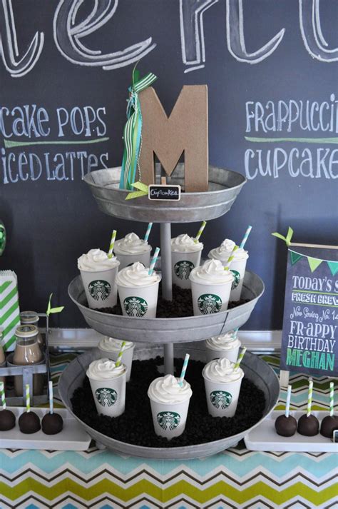 Starbucks Birthday Party Ideas | Photo 3 of 10 | Catch My Party