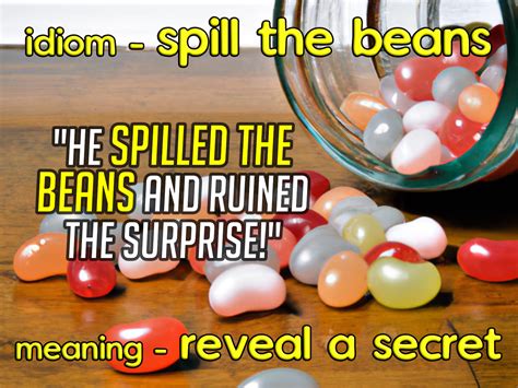 Idiom - Spill The Beans - Funky English