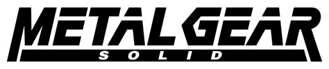 Metal Gear Solid Logo, Espionage, Adventure, Strategy, Tactical PNG