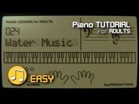 Water Music - Piano Tutorial - YouTube