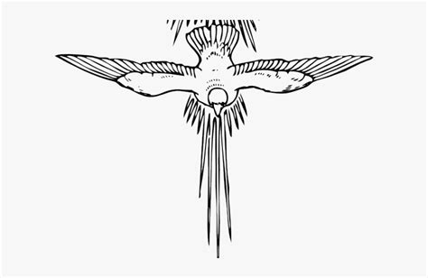 Holy Spirit Dove Tattoos - Holy Spirit Dove Clip Art, HD Png Download ...