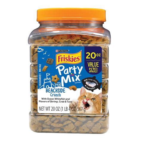 Purina® Friskies® Party Mix Crunch Cat Treat - Beachside | Friskies ...