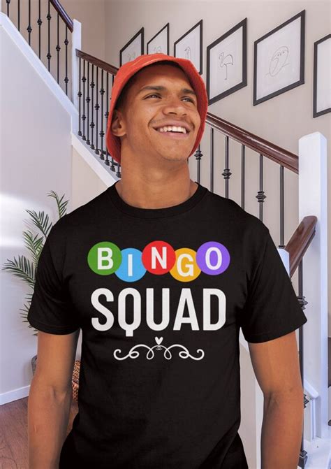 Bingo Squad T-shirt Funny Bingo Shirt Bingo Player Gift - Etsy