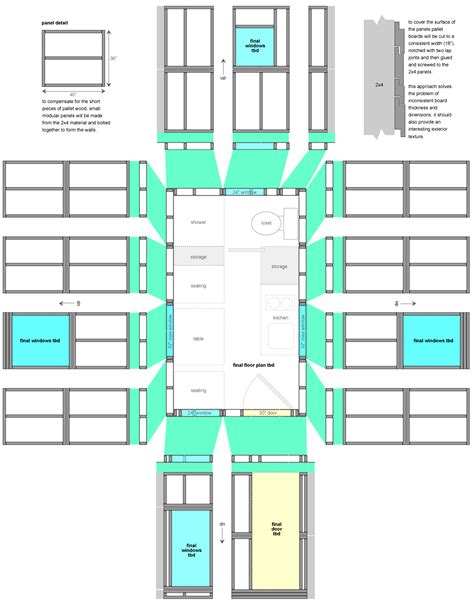 Tiny House Design | Pallet house plans, Pallet house, Tiny house design