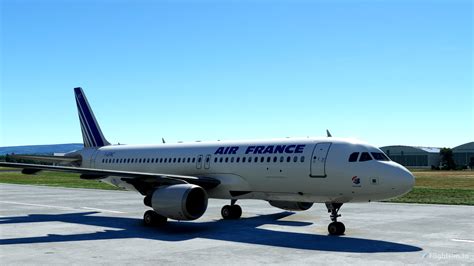 FENIX A320 Air France F-GFKC (Habsheim) 8K » Microsoft Flight Simulator