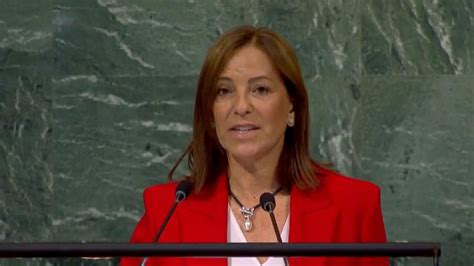 President Graciela Gatti Santana addresses United Nations General ...