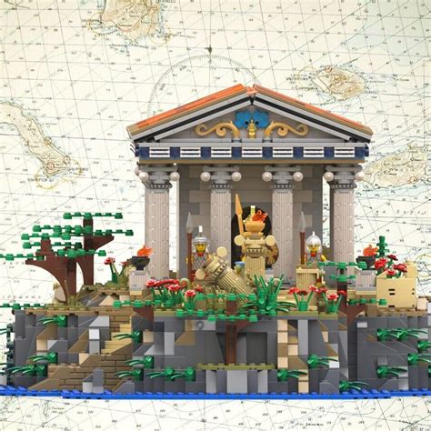 LEGO Ideas Ancient Greek Temple bereikt 10K supporters - Bouwsteentjes.info