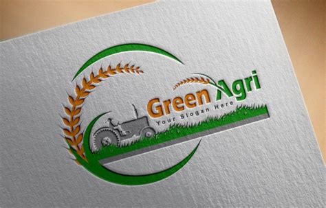 Free Agriculture Logo Design Template – GraphicsFamily