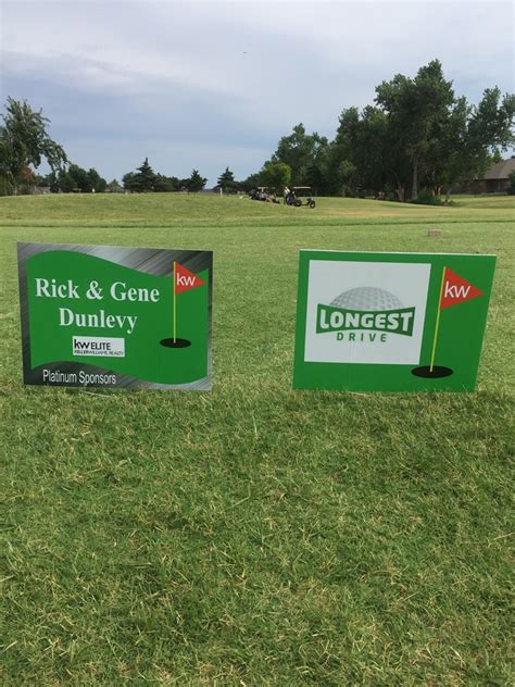 Golf Tournament Signs OKC - Sign Innovations