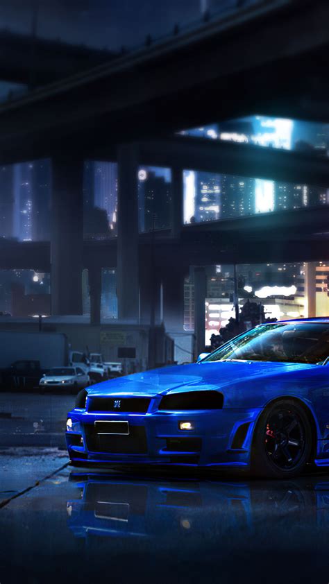 2160x3840 Nissan Blue Gtr Sony Xperia X,XZ,Z5 Premium HD 4k Wallpapers ...