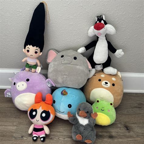 Squishmallows and other character plushies - Depop