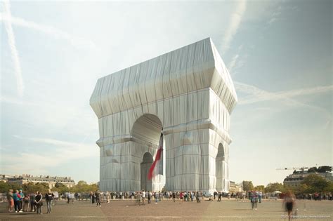 L’Arc de Triomphe Wrapped 2021 – Christo and Jeanne-Claude, Paris ...