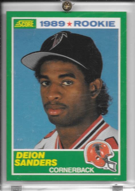 1989 Deion Sanders Rookie Card