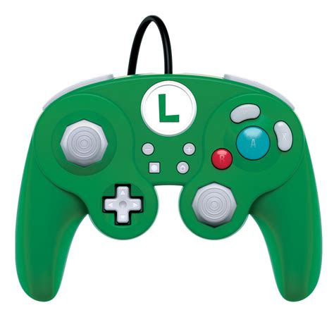 PDP Fight Pad Pro Wired Controller for Nintendo Switch Super Smash Bros. Ultimate Luigi Edition