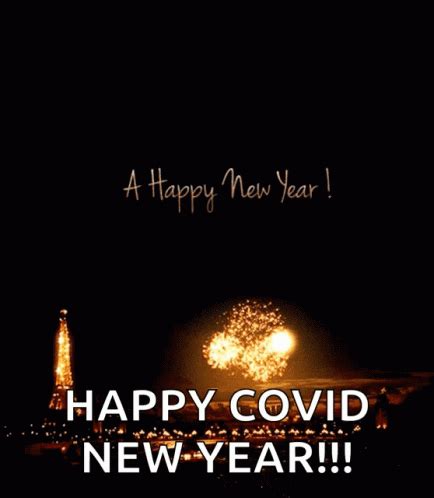 Covid New Year Happy | GIF | PrimoGIF