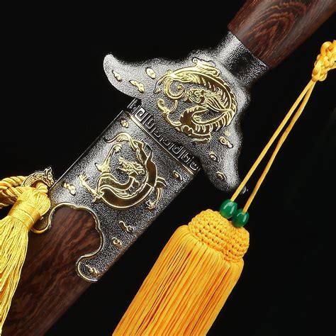 Handmade Dragon And Phoenix Style Chinese Tai Chi Sword Training Swords | Dao sword, Sword, Tai chi