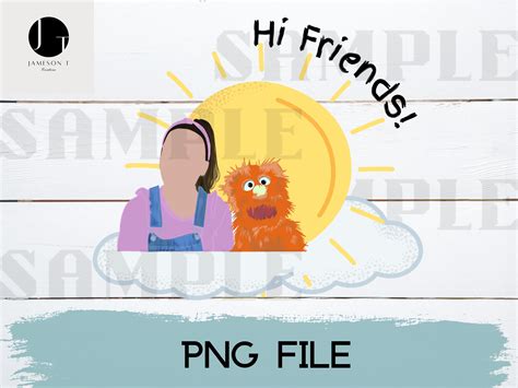 Ms. Rachel Hi Friends PNG Songs for Littles PNG Digital - Etsy