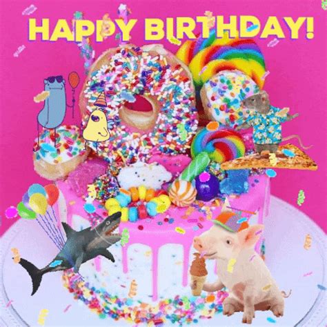 Happy Birthday GIF by chuber channel - Find & Share on GIPHY