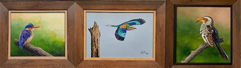 South African Bird Paintings | Wildlife Paintings by Ilse de Villiers ...