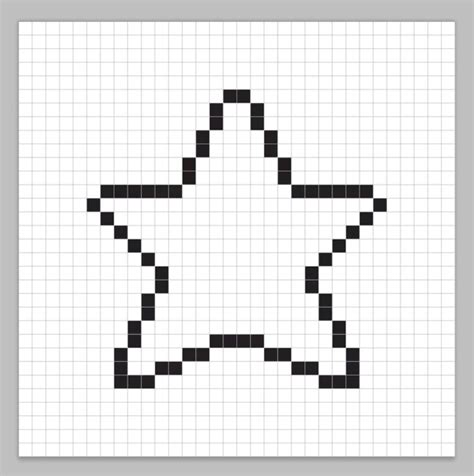 How to Make a Pixel Art Star - Mega Voxels