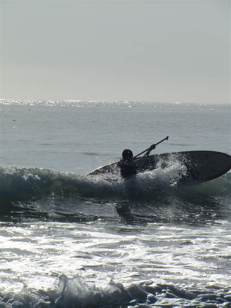 Paddle Standing Up: Surfing at Doran Beach, CA