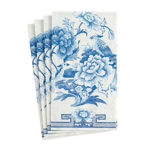 Blue Willow Paper Dinner Napkins - Whisk