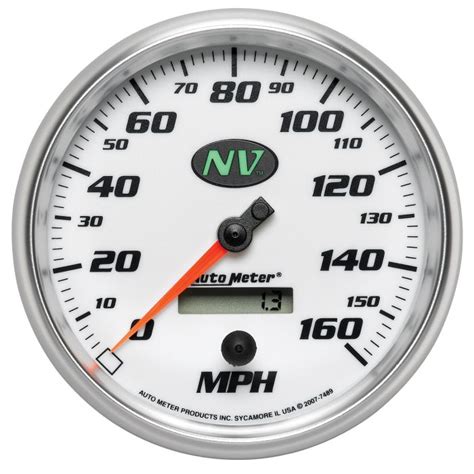 5" SPEEDOMETER, 0-160 MPH, ELECTRIC, NV