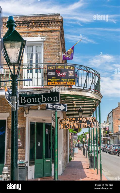 Bourbon Street French Quarter New Orleans