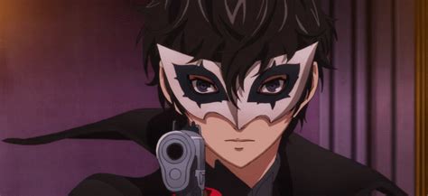 Persona5 Joker discovered by White on We Heart It