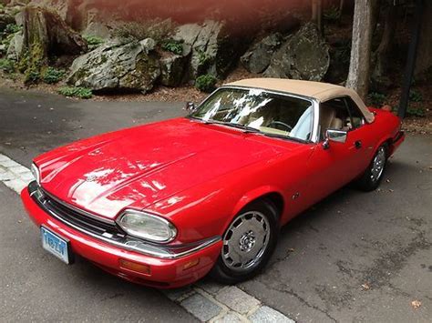 Purchase used 1996 Red Jaguar XJS Convertible in Darien, Connecticut ...