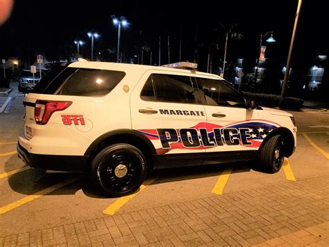 Margate Police Unveil New Cruiser Colors