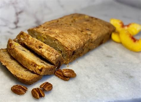 The Best Fresh Peach Bread Recipe (Makes 2 Loaves) - Family Savvy