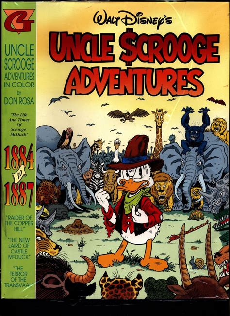 SEALED Walt Disney's Uncle Scrooge McDuck Comics DON ROSA in Color #2 "1884-1887" N M With Card ...