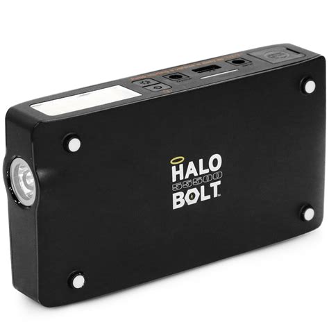 Halo Bolt 55,500mWh Auto Emergency Car Jump Starter Power Bank Charger ...