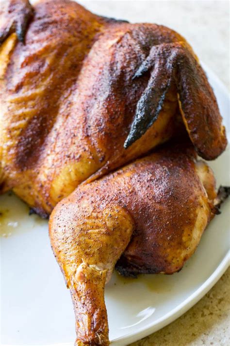 Traeger Smoked Spatchcock Chicken | Recipe | Spatchcock chicken, Smoked ...