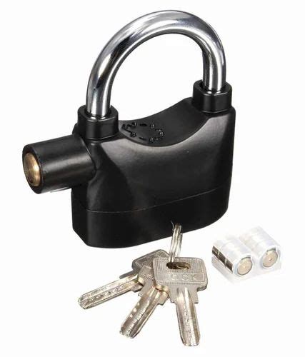 Alarm Pad Lock at Rs 650/piece | Alarm Lock in Hoshiarpur | ID: 13666164912