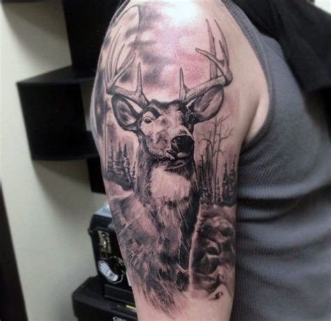 Top 87 Deer Tattoo Ideas [2021 Inspiration Guide] | Deer tattoo, Hunting tattoos, Stag tattoo design