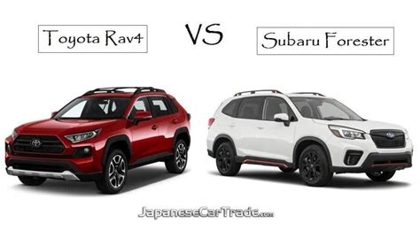 Toyota RAV4 vs Subaru Forester - Car Comparison