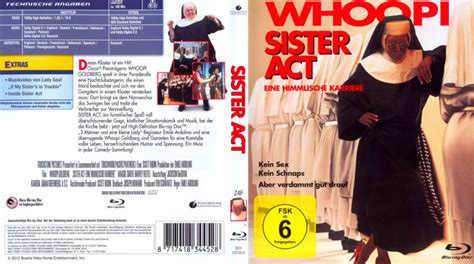 Sister Act blu-ray dvd cover (1992) german